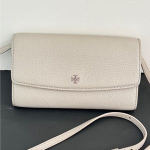 Tory bunch wallet chain across body bag